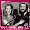 Celine Dion e Luciano Pavarotti