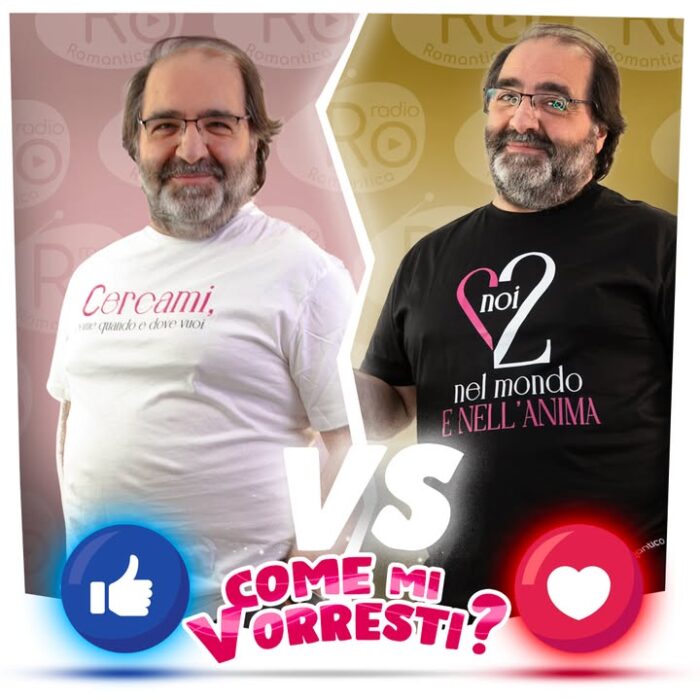 Ciao sono Lucio, dalle 15 alle 18 sono in onda con voi. 
Oggi come mi vorreste? Più ...Cercami o più ...Noi due nel mondo e nellanima?! 
E tu? Si proprio a te! Oggi che canzone sei? 
Belle le nostre nuove magliette, vero? 
Vuoi averle anche tu? Resta in ascolto, segui i nostri social e presto ti diremo come fare. 
Ah! Io oggi sono... eh no! non te lo dico. Scoprilo ascoltandomi in radio. 
Ti aspetto! 

Lucio Belmonte @lucio_belmonte_dj